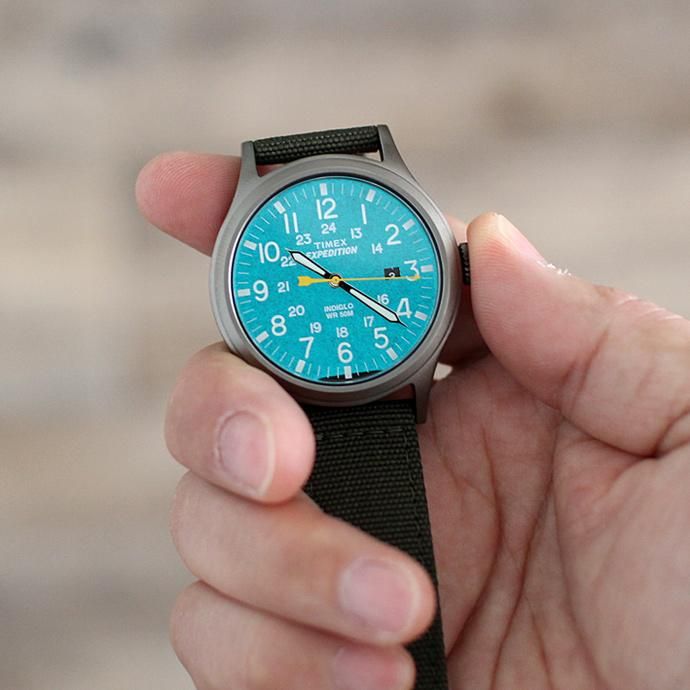 97052014 TIMEX / Expedition Scout Metal エクスペディション スカウト メタル オリーブ T49961 02