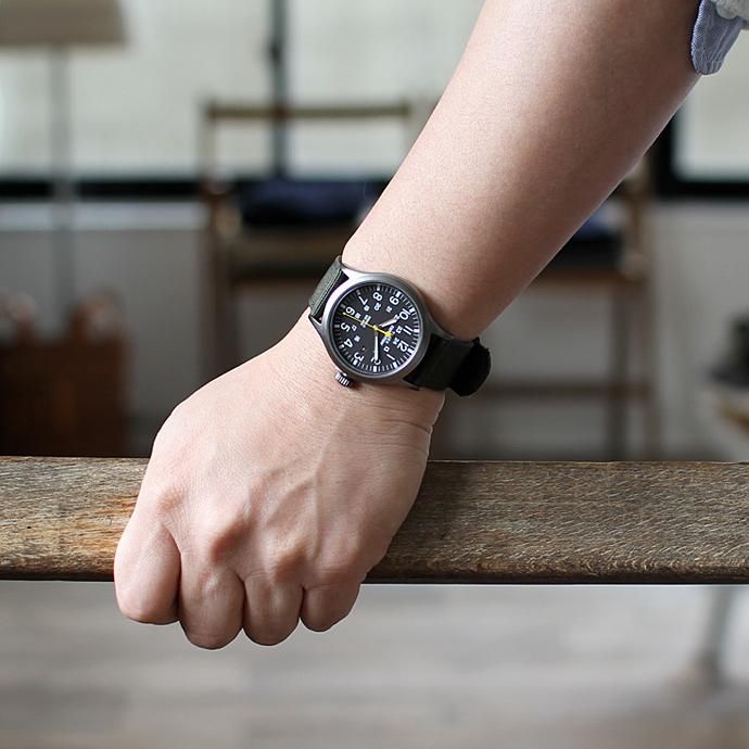 97052014 TIMEX / Expedition Scout Metal エクスペディション スカウト メタル オリーブ T49961 02