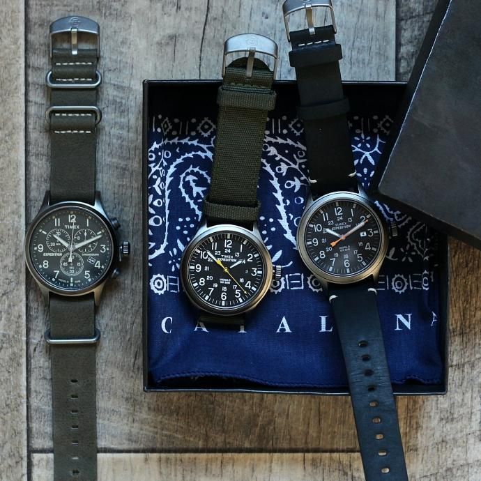 97052014 TIMEX / Expedition Scout Metal エクスペディション スカウト メタル オリーブ T49961 02