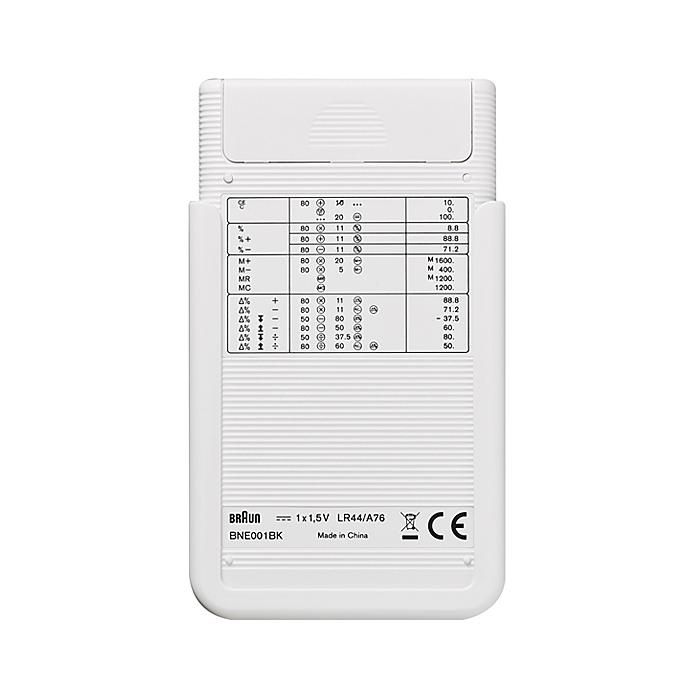 Other Brands BRAUN(ブラウン) / Calculator BNE001WH 電卓(ET55復刻版)<img class='new_mark_img2' src='//img.shop-pro.jp/img/new/icons47.gif' style='border:none;display:inline;margin:0px;padding:0px;width:auto;' /> 02
