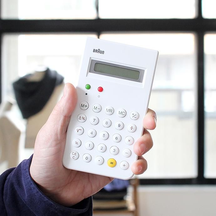 Other Brands BRAUN(ブラウン) / Calculator BNE001WH 電卓(ET55復刻版)<img class='new_mark_img2' src='//img.shop-pro.jp/img/new/icons47.gif' style='border:none;display:inline;margin:0px;padding:0px;width:auto;' /> 02