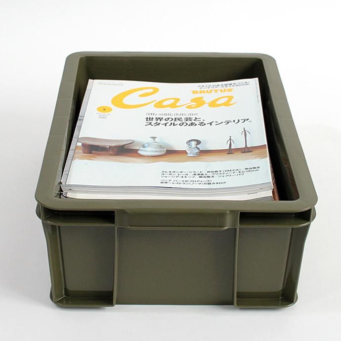 98252825 TRUSCO / THC型コンテナ L(13.3L)THC-13B-OD オリーブドラブ 02