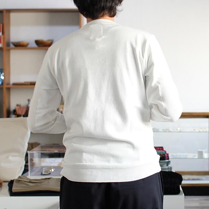 98336540 STILL BY HAND / ハイゲージニット クルーネックコットンセーター KN0261 全2色 02