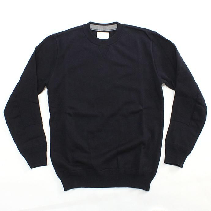 98336540 STILL BY HAND / ハイゲージニット クルーネックコットンセーター KN0261 全2色 02