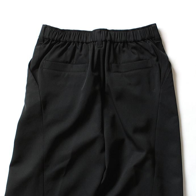 98749649 smoothday / メンズ ビッグタックパンツ ウールギャバジン - ブラック 1601P050-045 #2<img class='new_mark_img2' src='//img.shop-pro.jp/img/new/icons47.gif' style='border:none;display:inline;margin:0px;padding:0px;width:auto;' /> 02