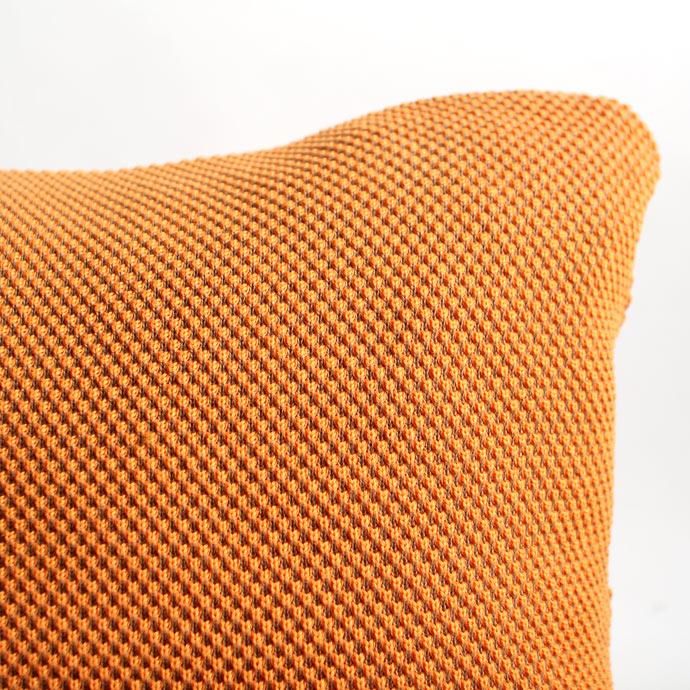 98949049 crepuscule / ニットクッション - Orange x Beige(オレンジ/ベージュ)<img class='new_mark_img2' src='//img.shop-pro.jp/img/new/icons47.gif' style='border:none;display:inline;margin:0px;padding:0px;width:auto;' /> 02