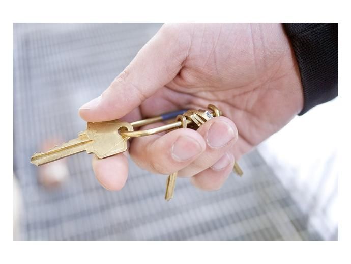 99038061 Craighill / Wilson Keyring - Brass ウィルソンキーリング ブラス 02