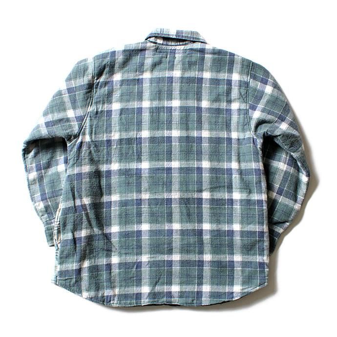 Hexico Hexico / Deformer Quilt Lined Flannel Shirt リメイクキルティングネルシャツ 06 M 02
