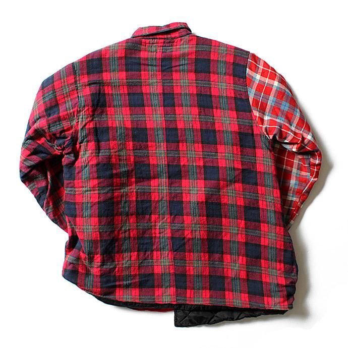 99127935 Hexico / Deformer Quilt Lined Flannel Shirt リメイクキルティングネルシャツ 08 L<img class='new_mark_img2' src='//img.shop-pro.jp/img/new/icons47.gif' style='border:none;display:inline;margin:0px;padding:0px;width:auto;' /> 02