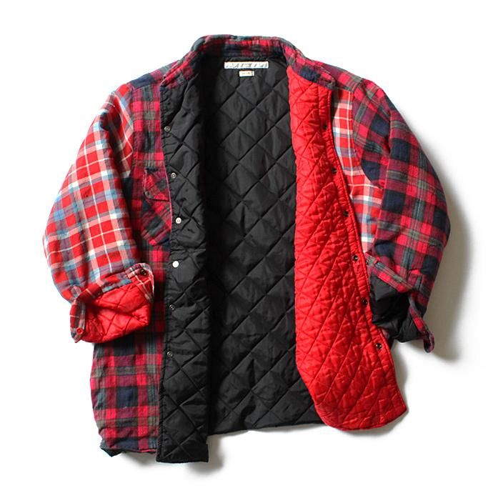 99127935 Hexico / Deformer Quilt Lined Flannel Shirt リメイクキルティングネルシャツ 08 L<img class='new_mark_img2' src='//img.shop-pro.jp/img/new/icons47.gif' style='border:none;display:inline;margin:0px;padding:0px;width:auto;' /> 02
