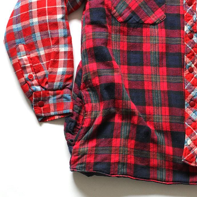 99127935 Hexico / Deformer Quilt Lined Flannel Shirt リメイクキルティングネルシャツ 08 L<img class='new_mark_img2' src='//img.shop-pro.jp/img/new/icons47.gif' style='border:none;display:inline;margin:0px;padding:0px;width:auto;' /> 02