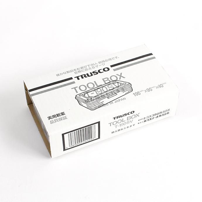 99172362 TRUSCO / トランク型工具箱 T-190SV シルバー 02