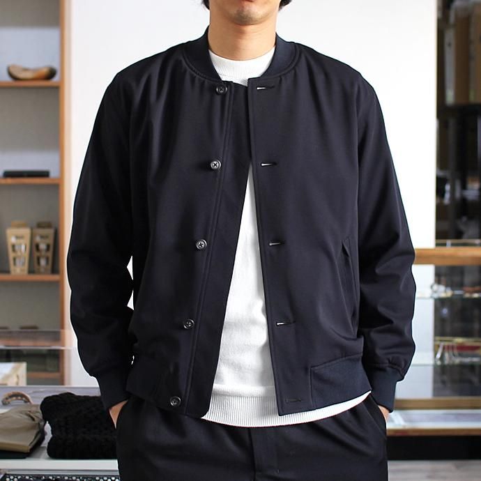 99177048 STILL BY HAND / ストレッチギャバジンブルゾン BL0261 - 全2色<img class='new_mark_img2' src='//img.shop-pro.jp/img/new/icons47.gif' style='border:none;display:inline;margin:0px;padding:0px;width:auto;' /> 02