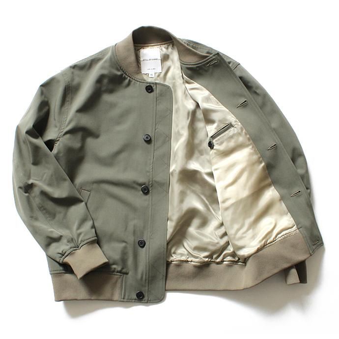 99177048 STILL BY HAND / ストレッチギャバジンブルゾン BL0261 - 全2色<img class='new_mark_img2' src='//img.shop-pro.jp/img/new/icons47.gif' style='border:none;display:inline;margin:0px;padding:0px;width:auto;' /> 02
