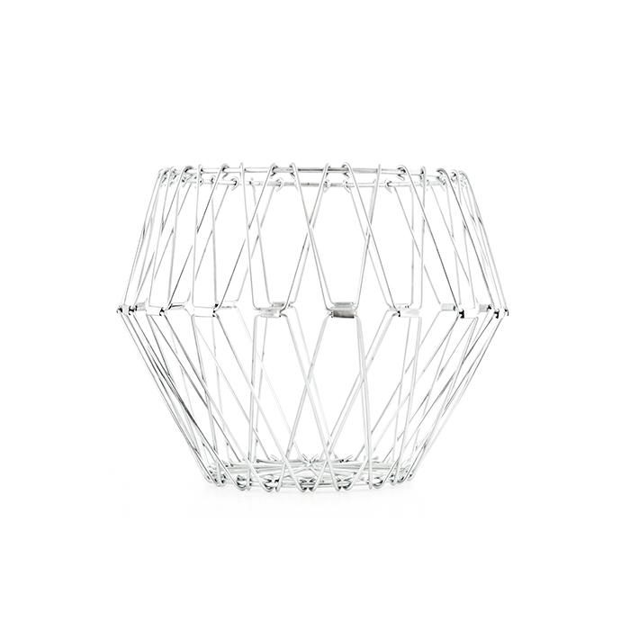 Other Brands Small Folding Wire Basket - Silver スモールフォルディングワイヤーバスケット シルバー<img class='new_mark_img2' src='//img.shop-pro.jp/img/new/icons47.gif' style='border:none;display:inline;margin:0px;padding:0px;width:auto;' /> 02