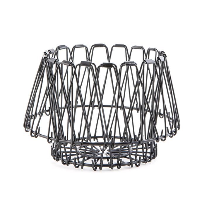 Other Brands Small Folding Wire Basket - Black スモールフォルディングワイヤーバスケット ブラック<img class='new_mark_img2' src='//img.shop-pro.jp/img/new/icons47.gif' style='border:none;display:inline;margin:0px;padding:0px;width:auto;' /> 02
