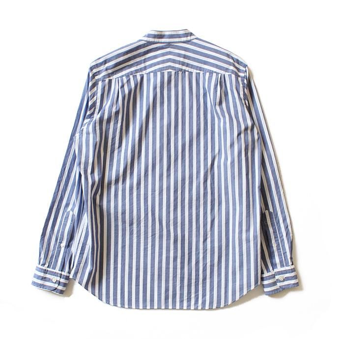 99478636 STILL BY HAND / ドビー織りストライプ バンドカラーシャツ SH0136<img class='new_mark_img2' src='//img.shop-pro.jp/img/new/icons47.gif' style='border:none;display:inline;margin:0px;padding:0px;width:auto;' /> 02