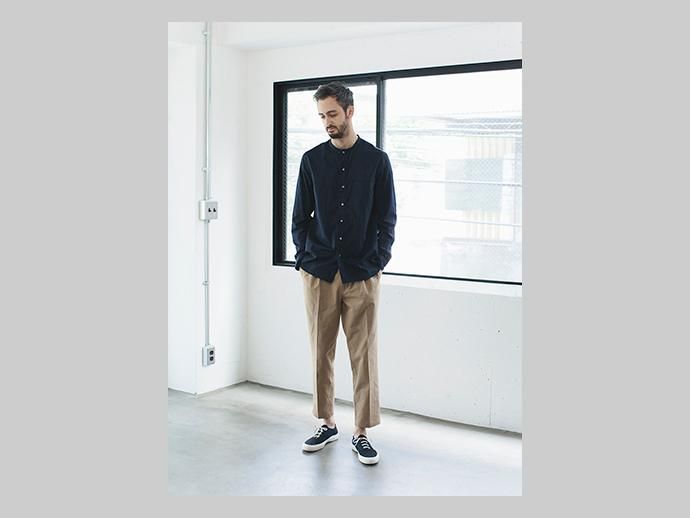 STILL BY HAND クルーネックシャツ SH0761 全2色 02