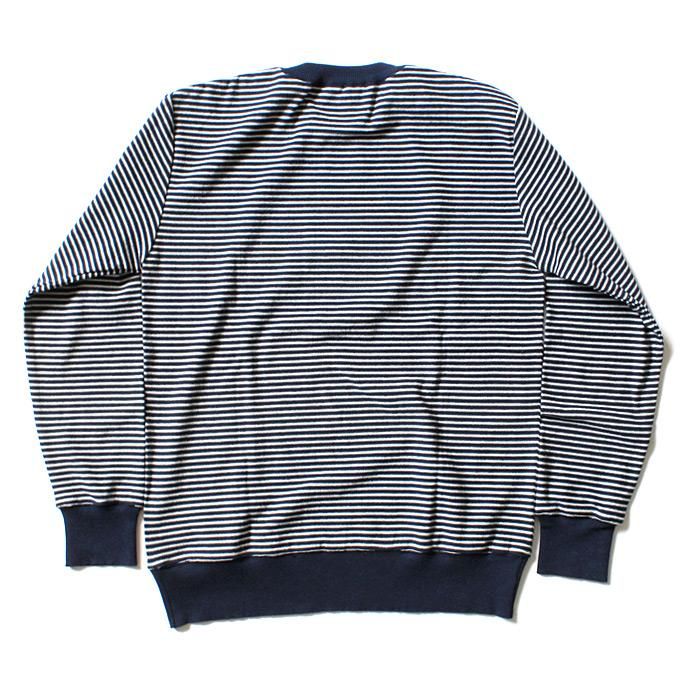 99481534 comm. arch. / Mr. Suvin L/S Borders - 全2色 コムアーチ スビンコットン ボーダーセーター 02