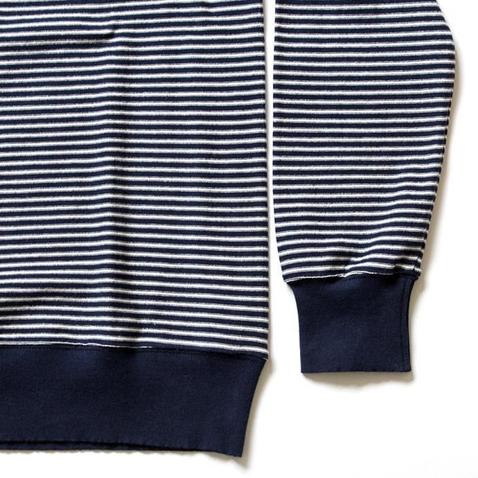 99481534 comm. arch. / Mr. Suvin L/S Borders - 全2色 コムアーチ スビンコットン ボーダーセーター 02