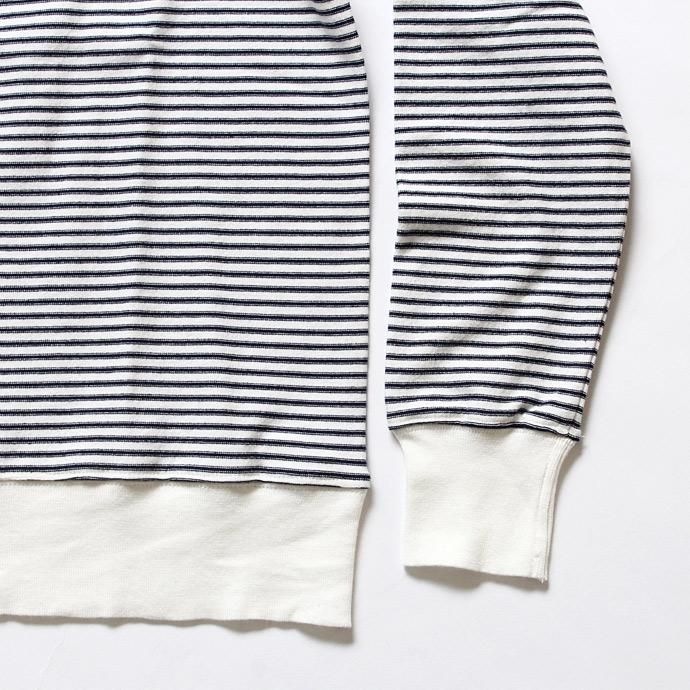 99481534 comm. arch. / Mr. Suvin L/S Borders - 全2色 コムアーチ スビンコットン ボーダーセーター 02