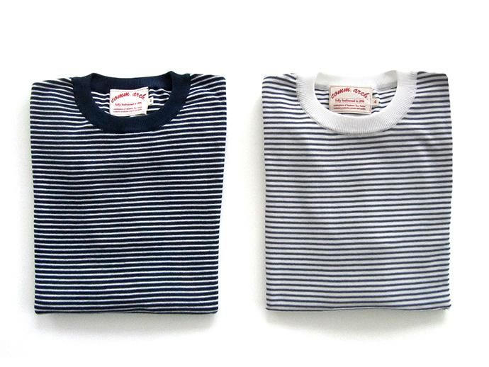 99481534 comm. arch. / Mr. Suvin L/S Borders - 全2色 コムアーチ スビンコットン ボーダーセーター 02