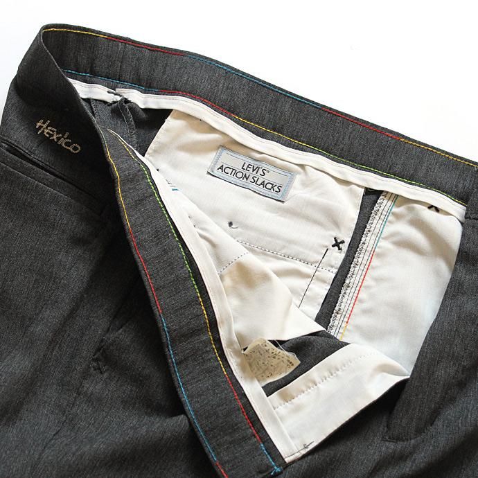 Hexico Deformer Pants Quarter Single Slim Ex. U.S. Action Slacks - Charcoal リメイク アクションスラックス チャコールグレー<img class='new_mark_img2' src='//img.shop-pro.jp/img/new/icons47.gif' style='border:none;display:inline;margin:0px;padding:0px;width:auto;' /> 02