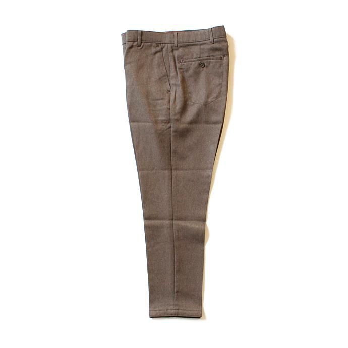 Hexico Deformer Pants Quarter Single Slim Ex. U.S. Action Slacks - Brown リメイク アクションスラックス ブラウン<img class='new_mark_img2' src='//img.shop-pro.jp/img/new/icons47.gif' style='border:none;display:inline;margin:0px;padding:0px;width:auto;' /> 02
