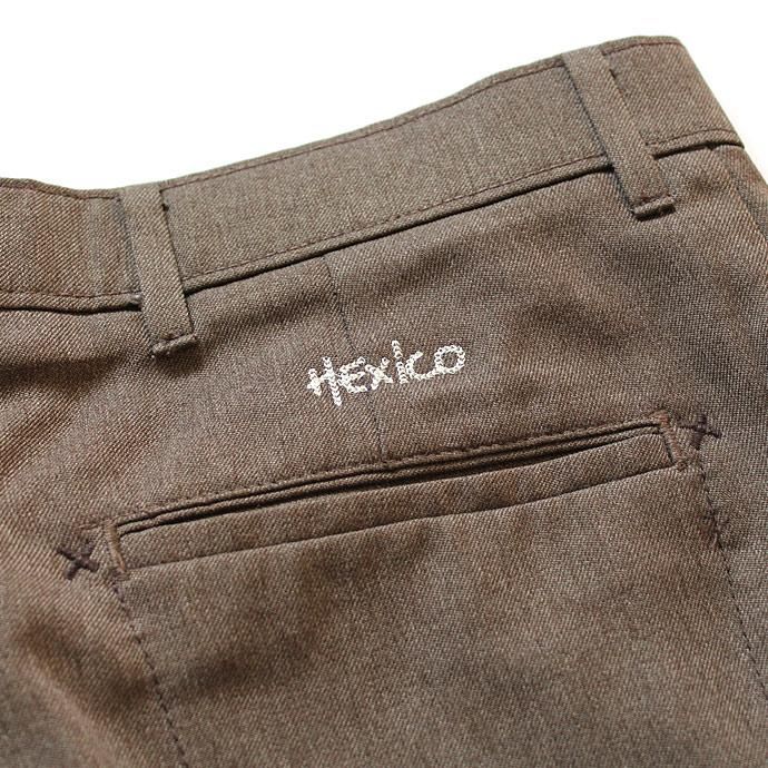 Hexico Deformer Pants Quarter Single Slim Ex. U.S. Action Slacks - Brown リメイク アクションスラックス ブラウン<img class='new_mark_img2' src='//img.shop-pro.jp/img/new/icons47.gif' style='border:none;display:inline;margin:0px;padding:0px;width:auto;' /> 02