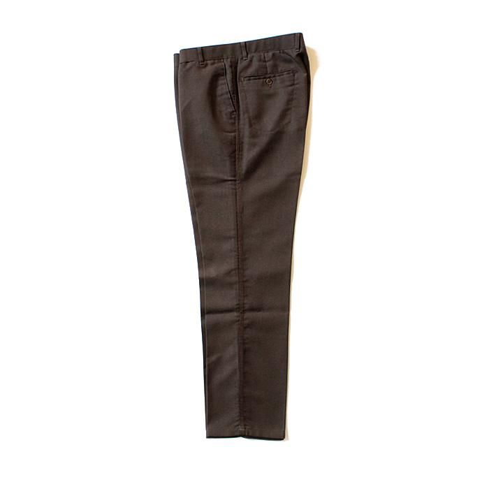 Hexico Deformer Pants Line Quarter Slim Ex. U.S. Action Slacks - Brown リメイク アクションスラックス ライン入り ブラウン<img class='new_mark_img2' src='//img.shop-pro.jp/img/new/icons47.gif' style='border:none;display:inline;margin:0px;padding:0px;width:auto;' /> 02
