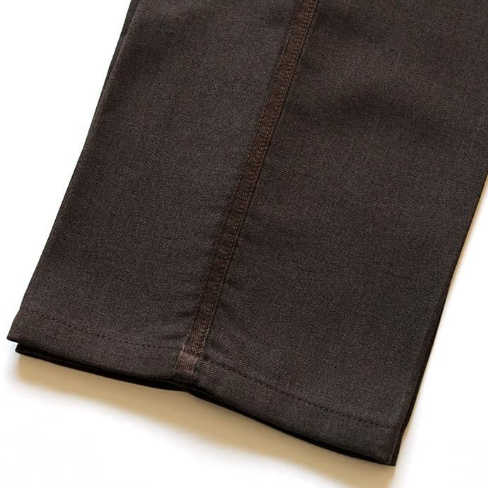 Hexico Deformer Pants Line Quarter Slim Ex. U.S. Action Slacks - Brown リメイク アクションスラックス ライン入り ブラウン<img class='new_mark_img2' src='//img.shop-pro.jp/img/new/icons47.gif' style='border:none;display:inline;margin:0px;padding:0px;width:auto;' /> 02