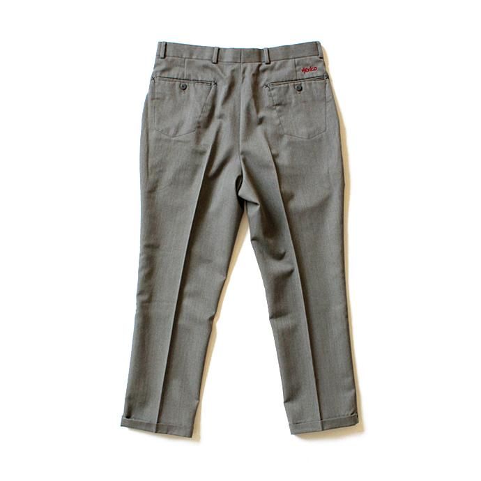 Hexico Deformer Pants 2-Tucks Quarter Tapered Ex. U.S. Slacks - Grey リメイク 2タックスラックス グレー<img class='new_mark_img2' src='//img.shop-pro.jp/img/new/icons47.gif' style='border:none;display:inline;margin:0px;padding:0px;width:auto;' /> 02
