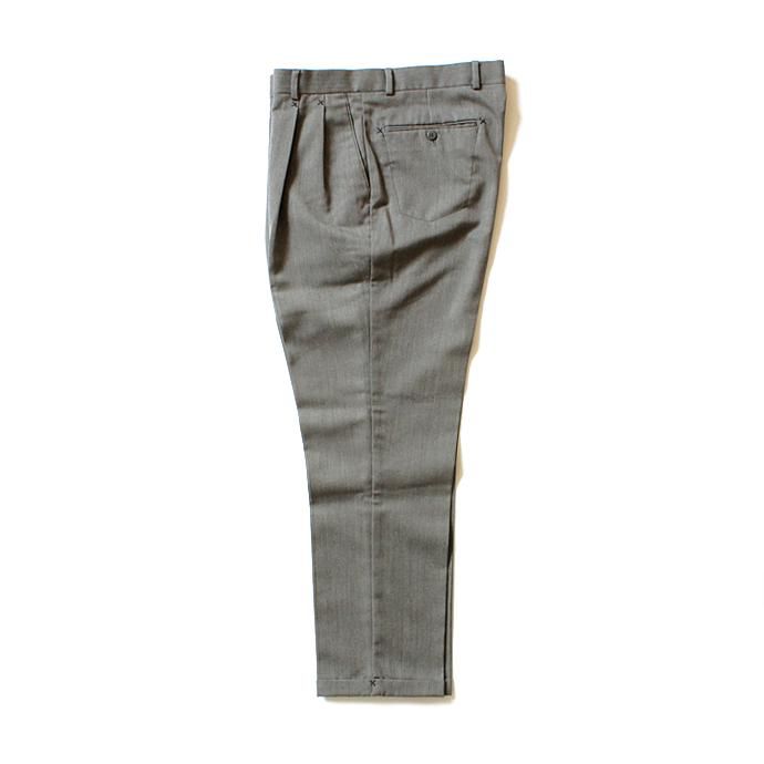 Hexico Deformer Pants 2-Tucks Quarter Tapered Ex. U.S. Slacks - Grey リメイク 2タックスラックス グレー<img class='new_mark_img2' src='//img.shop-pro.jp/img/new/icons47.gif' style='border:none;display:inline;margin:0px;padding:0px;width:auto;' /> 02