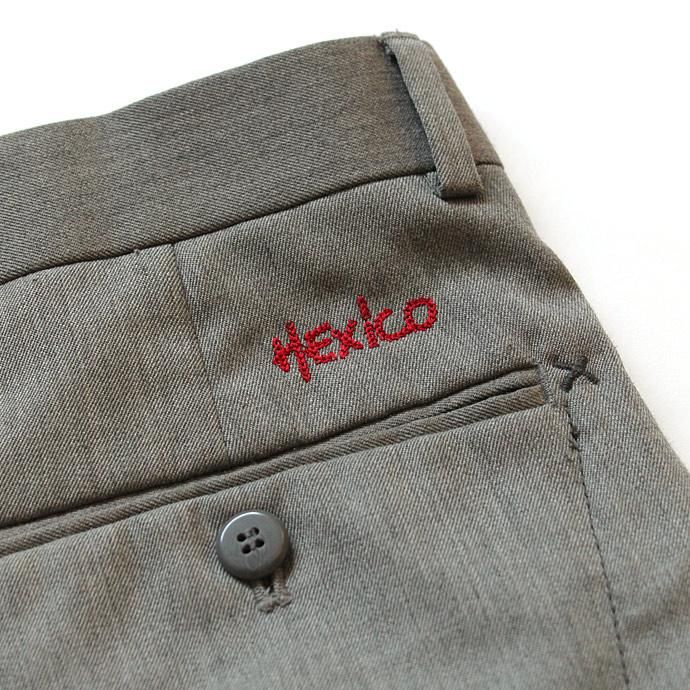 Hexico Deformer Pants 2-Tucks Quarter Tapered Ex. U.S. Slacks - Grey リメイク 2タックスラックス グレー<img class='new_mark_img2' src='//img.shop-pro.jp/img/new/icons47.gif' style='border:none;display:inline;margin:0px;padding:0px;width:auto;' /> 02