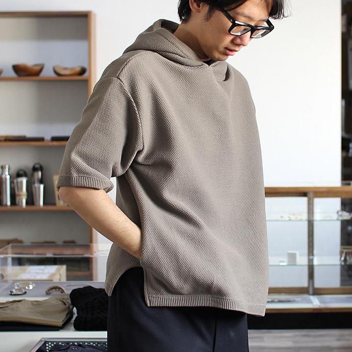 crepuscule crepuscule / MESH パーカー 1601-005 - Beige(ベージュ) 02