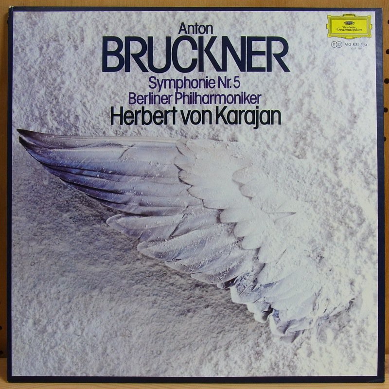 Berliner Philharmoniker Karajan By Bruckner Symphonie Nr 5 Double