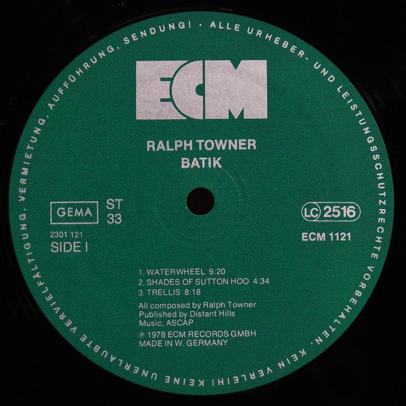 Ralph Towner Batik Rar