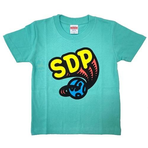 Sdp Mankey Kids Logo T ミントグリーン メロディフェア