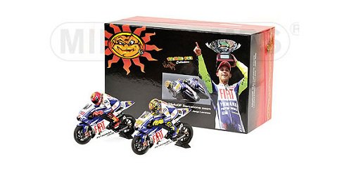 ミニチャンプス YZR-M1'07 &ロッシフィギュア'07+inforsante.fr