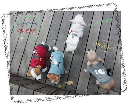 LouisDogۥ륤ɥå I Love Hoodie