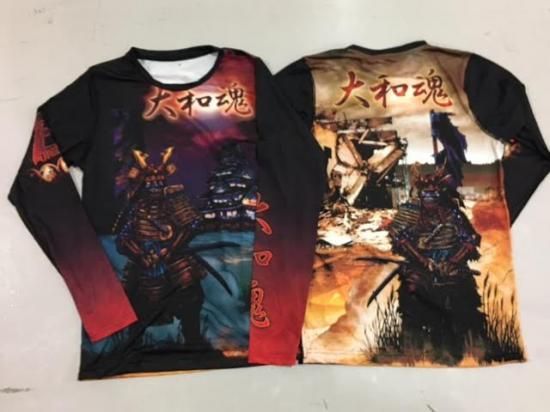 3 Bushi 大和魂 限定ラッシュガード Rash Guard ピュアブレッドグッズ