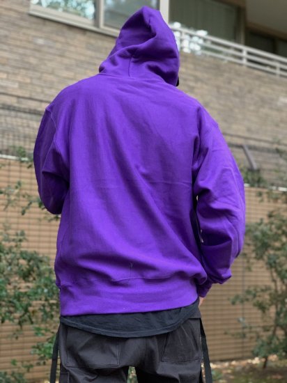 purple reverse weave champion hoodie