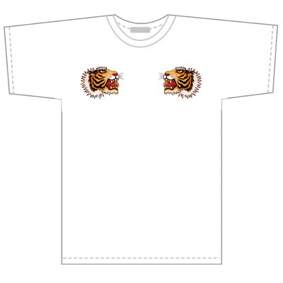 【予約・受注生産】坊屋春道着用モデル　虎　Ｔシャツ