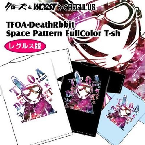 予約 受注生産 ｔ ｆ ｏ ａ デスラビット 宇宙柄 ｔシャツ レグルス版 ピンクオレンジ系