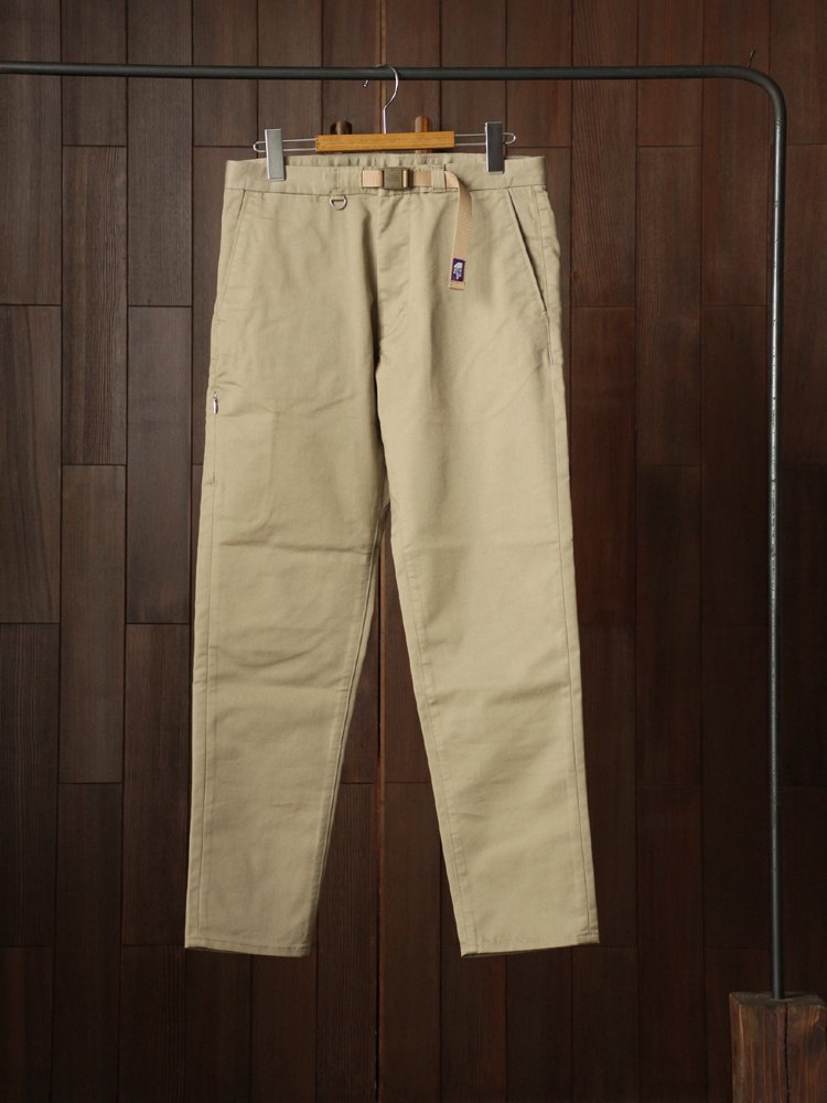 THE NORTH FACE PURPLE LABEL｜Stretch Twill Tapered Pants #Beige
