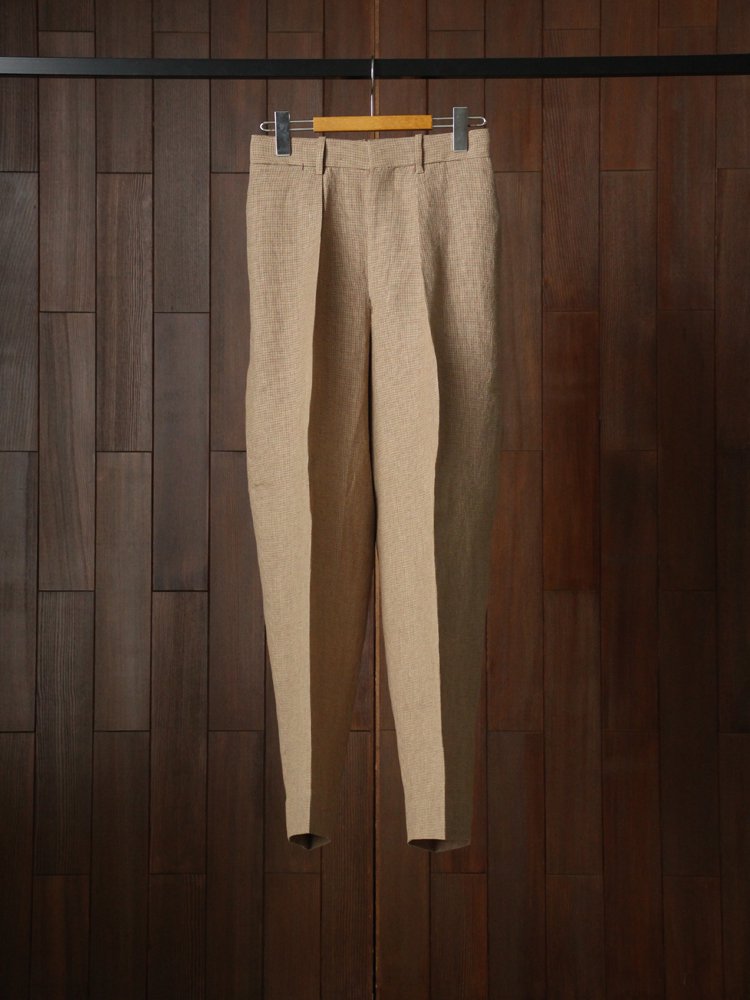 MARKAWARE｜CLASSIC FIT TROUSERS #BROWN