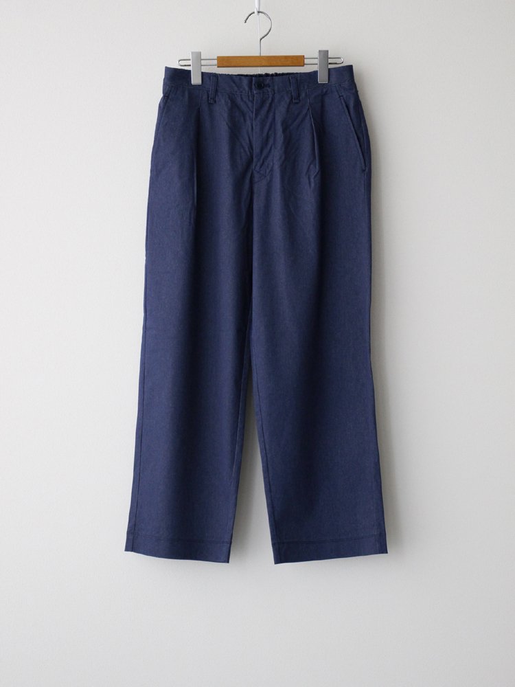 CURLY｜ARDWICK WIDE TROUSERS #DENIM NAVY