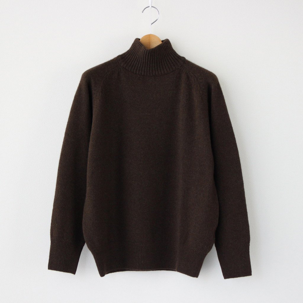Phlannel｜YAK WOOL KNIT #NATURAL BROWN [BBZ2002505A0004] – Diffusion