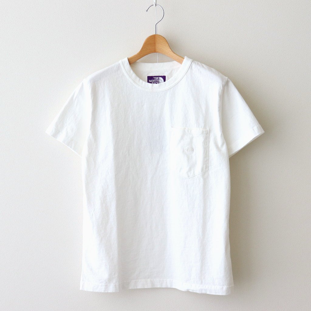THE NORTH FACE PURPLE LABEL｜7OZ H/S POCKET TEE #OFF WHITE [NT3103N]