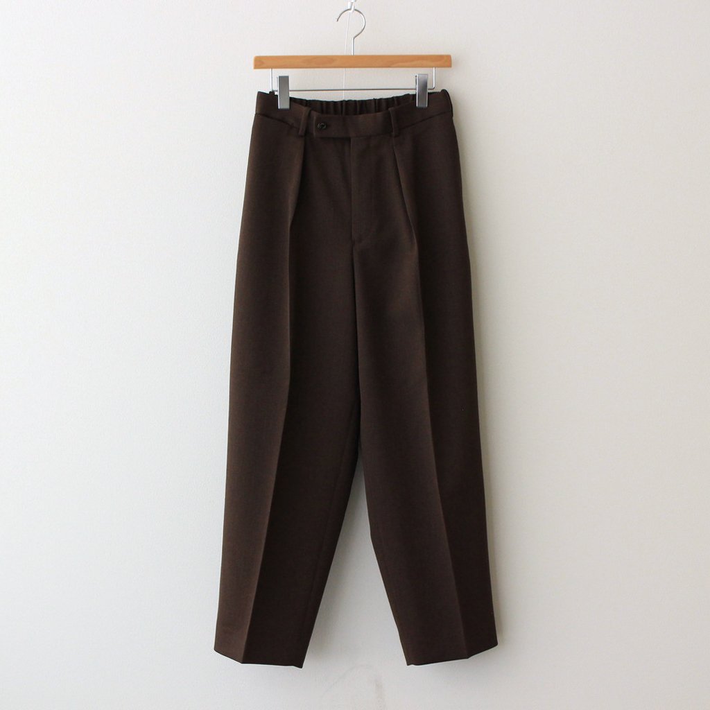 MARKAWARE｜CLASSIC FIT TROUSERS #NATURAL BROWN [A21C-09PT02C]